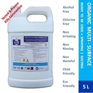 DIACLEAN Pera Sterilant Organic Multi-Surface Disinfectant | Sanitizer -5 Liter