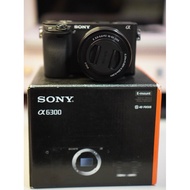sony a6300 (used ) with lens kit