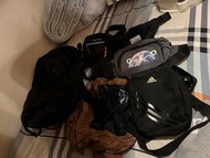 Adidas背包，斜孭袋