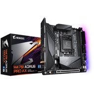 GIGABYTE H470I AORUS PRO AX Mini-ITX AORUS Motherboard | INTEL LGA 1200 Socket RGB Gaming Mobo | H47