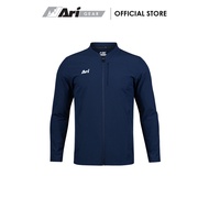 ARI ADEPT LITE JACKET - NAVY/SLIVER/WHITE  เสื้อแจ็กเก็ต อาริ ADEPT LITE สีกรมท่า