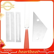 Stainless Steel Guitar Fret File+Fret Rocker Level+Fingerboard Protector Guitar Luthier Tool