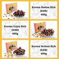 RICH SUNNAH makanan sunnah Kurma Badam Rich Kurma Gajus Rich Kurma Walnut Rich snek sihat makanan berpantang bertenaga