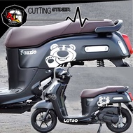 LOTSO/ CARTOON STICKERSC.593A/ FAZZIO MOTORCYCLE CUTTING STICKER/STRIPING CARTOON/ CARTOON STICKER M