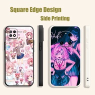 Casing For OPPO Reno6 Reno 7 7z 5K A16E A16K A94 doki doki literature club natsuki Yuri BOW11 Phone 
