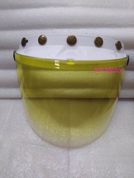 Visor MHR 2 Tone colour white / black cap 5 pin
