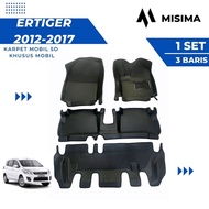 CODE B53R Car Mats 5D SUZUKI ErtigaXL7 Carbon Motif