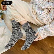 Cozy Winter Socks - Women's Fleece-Lined Fuzzy Mid-Calf Thermal Socks
