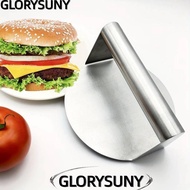 GLORYSUNY Smash Burger Press, Round Stainless Steel Stainless Steel Grill Press, Grill Press No Rust