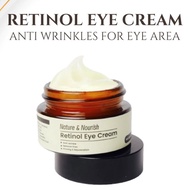 KKM Safe NCOS Retinol Eye Cream Fine Lines anti-aging anti wrinkle panda eye dark circle