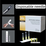 10/100pcs 30G Disposable beauty Needle 4/13/25mm individually package used 1ml/3ml  syringe Local de