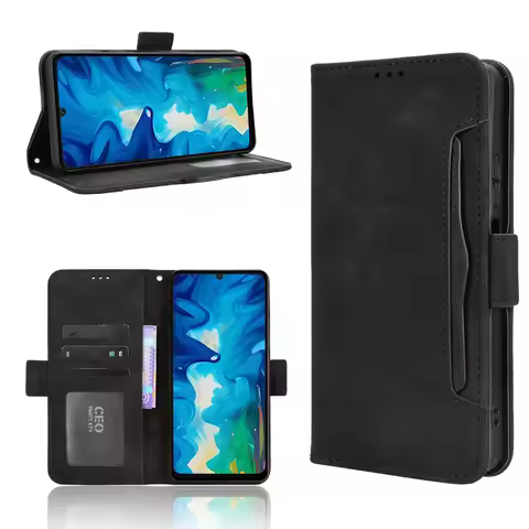 Leather Case For Doogee N60 Note 59 58 X98 X97 X96 S88 S86 Pro Strong Magnet Case Flip Magnetic Wall