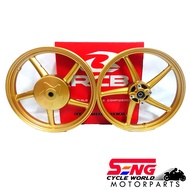 EGO/ EGO S/ SOLARIZ/ AVANTIZ SPORT RIM SET SP522 (140/160X14) GOLD RCB