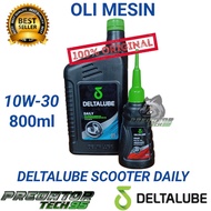 MESIN DELTALUBE DAILY MATIC SCOOTER ENGINE OIL 10W-30 800ml