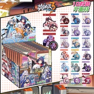 New Play Translucent Card Double Flash Badge Anime Colorful Blind Box Celebrity Surroundings Blind B