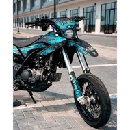 YAMAHA WR 155 DECAL STICKER - YAMAHA WR 155 LATEST DESIGN DECAL STICKER