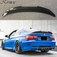 E92 PSM Style Car Rear Spoiler Wing Lip Extension For BMW E92 M3 2DR Coupe 2007-2013 Rear Trunk Spoi