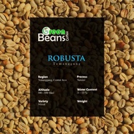 Greenbean robusta / biji kopi mentah Robusta Temanggung (Natural) 1KG