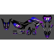 DECAL STICKER CRF 150 L FULL BODY DECAL/ CRF 150 DECAL STICKER CRF 150 CUSTOM DESIGN