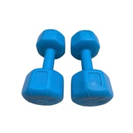 Pre-stuffed 2Kg Plastic Dumbbells