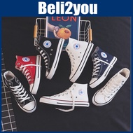 High Cut Sneakers Canvas Shoes High Cut Kasut Kanvas Murah Kasut Canvas Wanita Kasut Kanvas Lelaki C