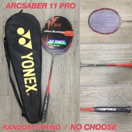 Yonex Isometric Arcsaber 11 Pro (Grayish Pearl) Badminton Racket Arc11-P 4U G5 /85g 24LBS 25LBS max
