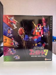 超力電磁俠_Q 版合金_Kidslogic_5機合體6吋可動人偶