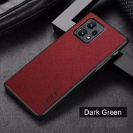 REALME 9 9 PRO/ 9 PRO+ SOFTCASE CANVAS CROSS PATTERN SILICONE SOFT CASE - BLACK 9PRO PLUS