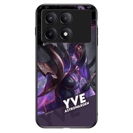 Phone Case poco X7 X6 X5 X3 PRO GT 4G 5G TPU Rubber Custom YVE Mobile Legends