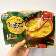 Ready StockJapan HOKO Baoxing Egg Drop Soup 10pcs/Pack Brewing Egg Drop Soup Brewing Soup Egg Drop S