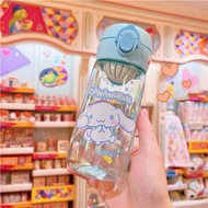 Hello Kitty 玉桂狗 卡通 水樽 水壺 帶茶漏 塑膠 學生 小朋友 返學