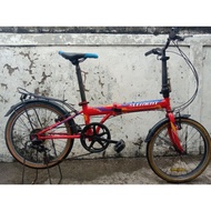 SEPEDA LIPAT SECOND UKURAN 20 SPEED 6 ELEMENT CITY SIAP GOES