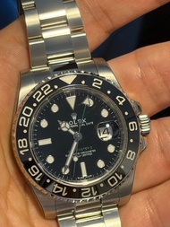 ROLEX 勞力士 GMT-MASTER II 116710LN 綠針 舊款 亂碼