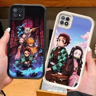 BR-6 Demon Slayer Soft Silicone Casing for OPPO A93 A16E A16K F17 Reno 4F Realme 14 14T C20A C11 C20