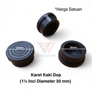 Rubber Feet Dop 1 1/ 4 inch Line Model Diameter 30mm Round Iron Pipe Table Chair Rack Cover/