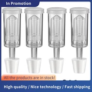 Fermentation Lids Airlock Kit with 6Stopper,Air Locks Fermentation Airlock Beer Wine Kombucha Brewin