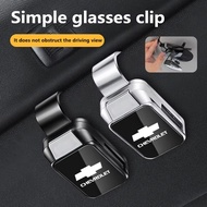 Car Sun Visor Glasses Clip One-hand Pressing Eyeglasses Holder For Chevrolet Cruze Colorado Aveo Opt