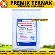 MIX MASTER PREMIX BROILER PQ 1 KG - Premix Ayam Broiler Pedaging Pemacu Pertumbuhan Penggemukan