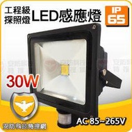 30W 白光 LED 戶外 感應燈 PIR自動感應 室外 探照燈 照明燈 走道燈 夜燈 監控 防盜器 另有 捕蚊燈 20W 30W 50W 崁燈