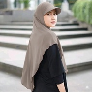 Hijab Sport Hazel Color Hat Size M and L