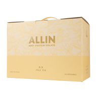 *獨家新口味上市* [ALLIN] 分離乳清 (60包/盒) - 多口味-奶茶