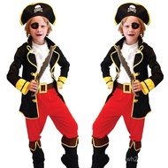 Clothing Halloween Stage Costume Children's Caribbean Pirate Performance Makeup Children C8GE