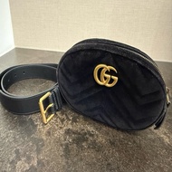 Gucci皮帶腰包