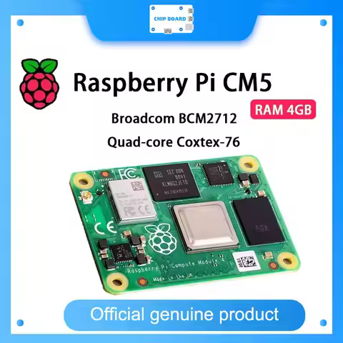 Original Raspberry Pi CM5 RAM 2GB/4GB/8GB/16G WIFI EMMC Broadcom BCM2712 Dual 4K Output+HDR 800MHz V