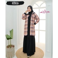 Big Sale Gamis Set Outer Andara Zahin Versi Baru/Gamis Zahin