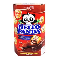 (HALAL) 10 Boxes Meiji Hello Panda Chocolate Biscuit 43g