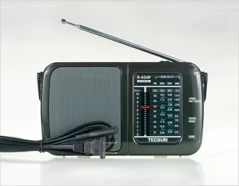 NEW TECSUN R-404 upgrade R-404P All band DSP FM Radio Receiver With Built-In Speaker Portable Radio 
