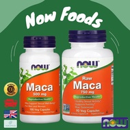 +พร้อมส่ง+ NOW Foods Maca Raw 750 mg 90 Veg Caps UF47