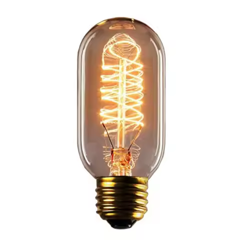 Vintage Edison Bulbs, 25W Clear Glass Antique Vintage Old Fashioned E26 Incandescent Light Bulbs