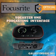 Focusrite Vocaster One USB-C Podcasting Audio Interface